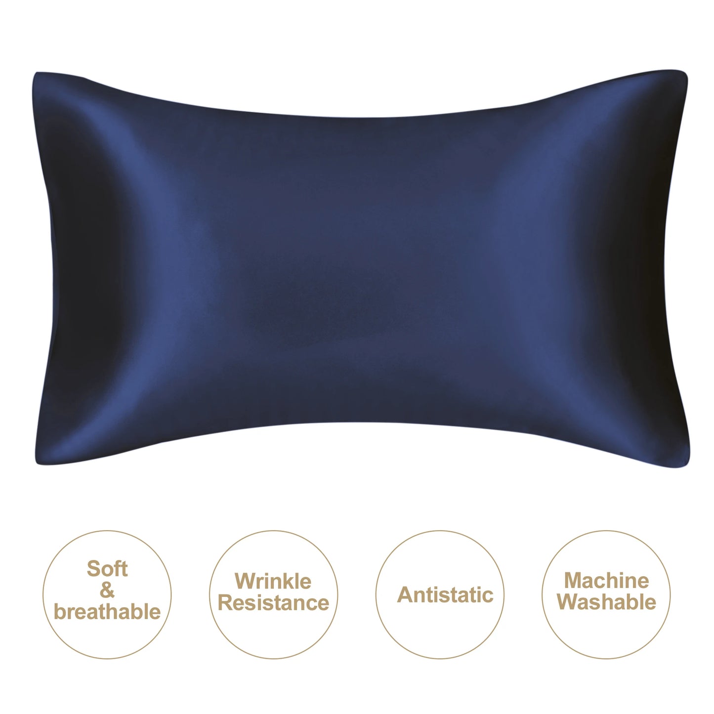Silky Satin Pillowcase for Hair & Skin (Soft & Smooth)