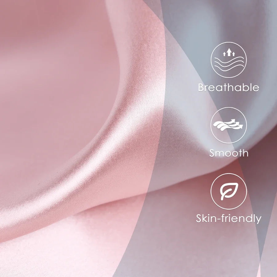Silky Satin Pillowcase for Hair & Skin (Soft & Smooth)