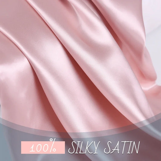 Silky Satin Pillowcase for Hair & Skin (Soft & Smooth)