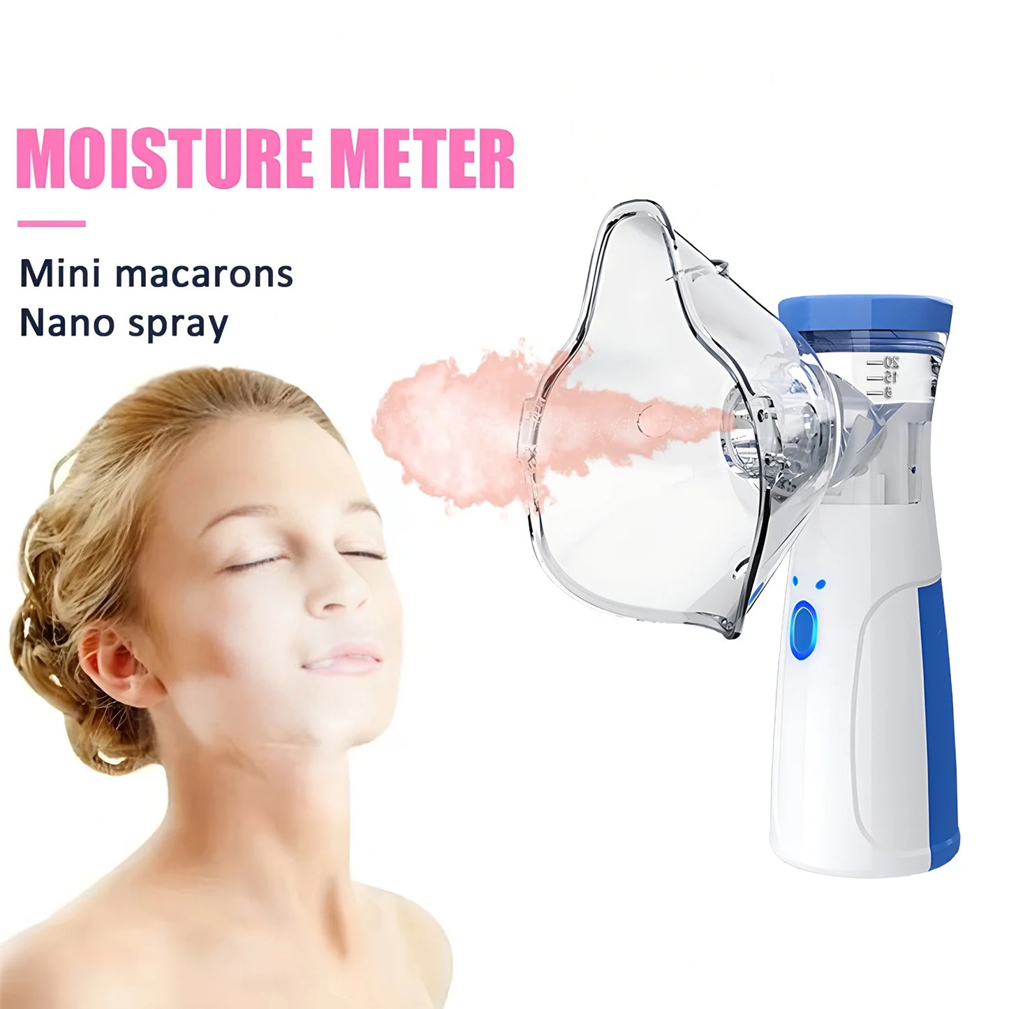 Nano Ionic Facial Steamer | Deep Cleansing & Hydrating Face Spa