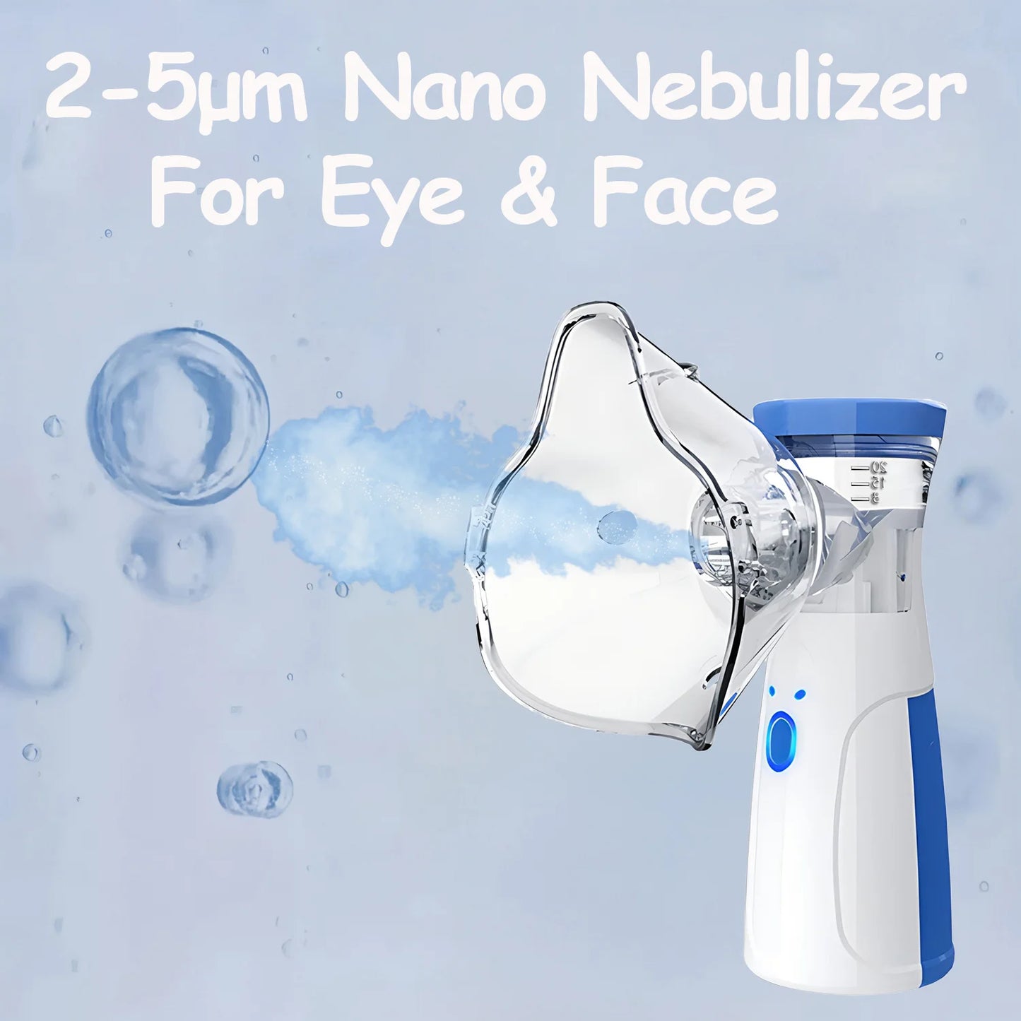 Nano Ionic Facial Steamer | Deep Cleansing & Hydrating Face Spa