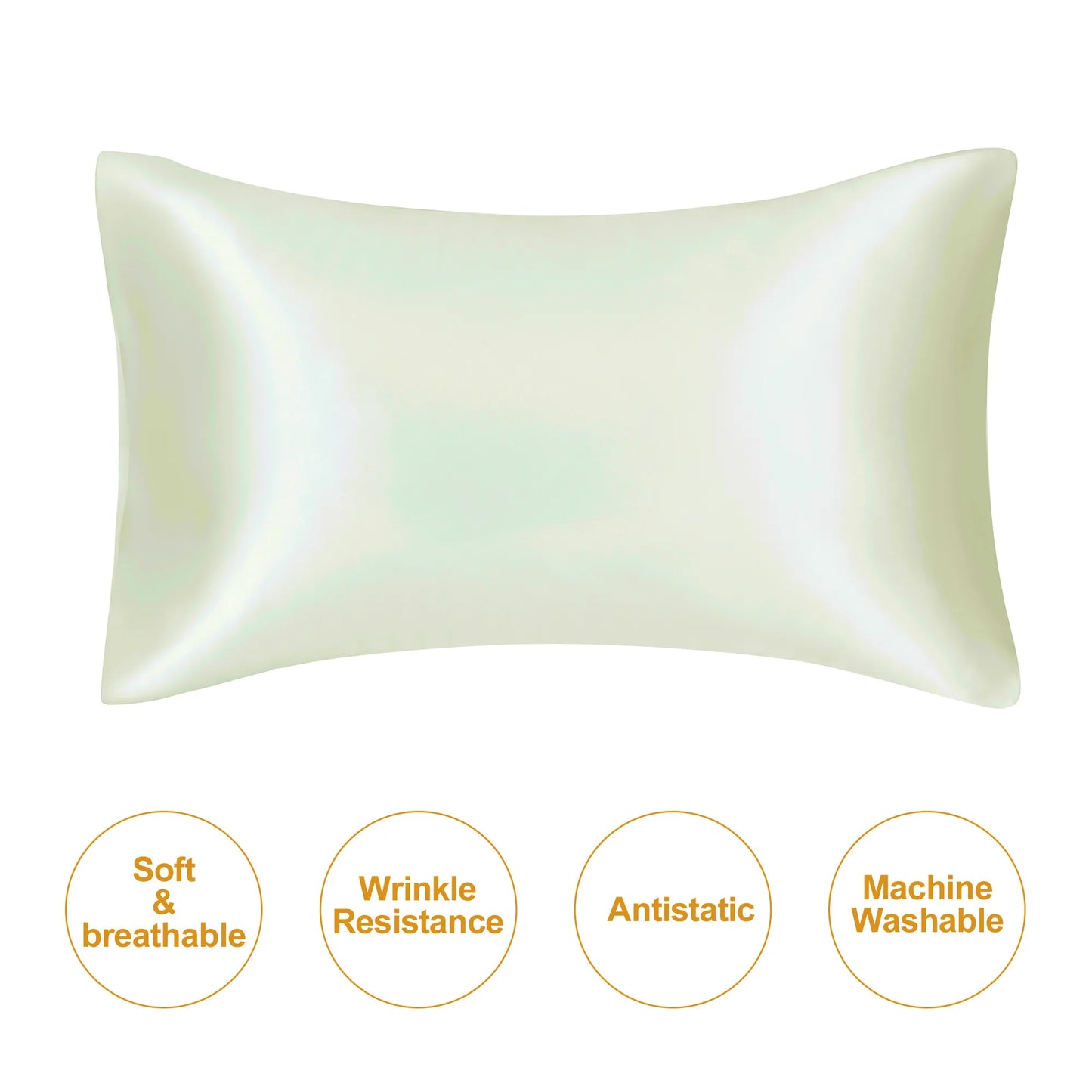 Silky Satin Pillowcase for Hair & Skin (Soft & Smooth)