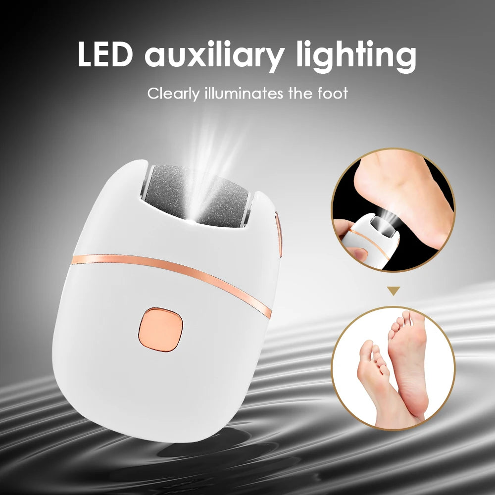 Electric USB Rechargeable Foot Callus Remover | Professional Pedicure Kit