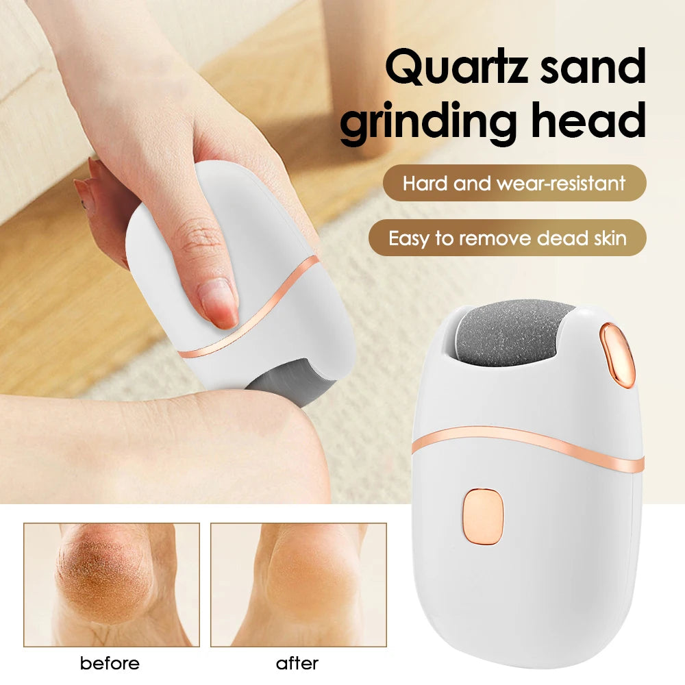 Electric USB Rechargeable Foot Callus Remover | Professional Pedicure Kit