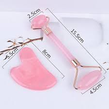 Gua Sha & Facial Roller Set for Lifting & Sculpting